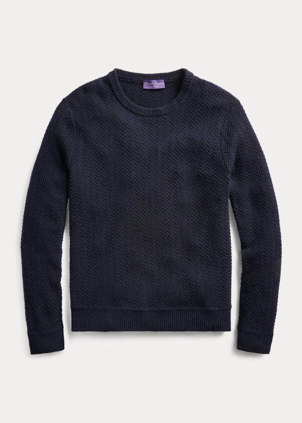 Sueter Ralph Lauren Hombre Azul Marino - Cashmere Crewneck - BPLJN5931